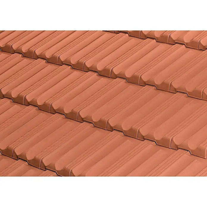 BHS Madrid Teja plana - 43 x 25,2 cm, Terracota