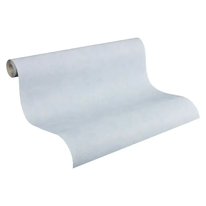 AS Creation Boys And Girls 6 Papiertapete - Hellblau, Uni, 10,05 x 0,53 m - Ansicht von oben