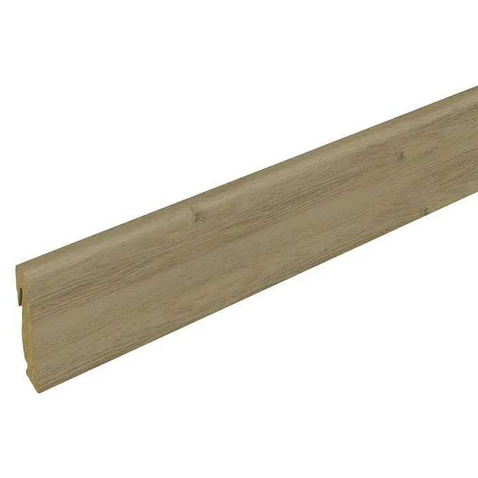 Profiles and more Sockelleiste FU147H Fjells Eiche - 2,4 m x 18,5 mm x 38,5 mm, Gerade - Linke Seitenansicht