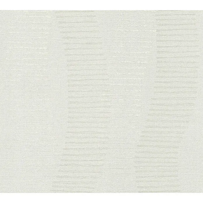 AS Creation Linen Style Vliestapete Welle - Creme, Wellen, 10,05 x 0,53 m - Vorderansicht