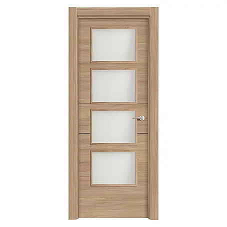 Puerta acristalada Roble Urban vidriera 200