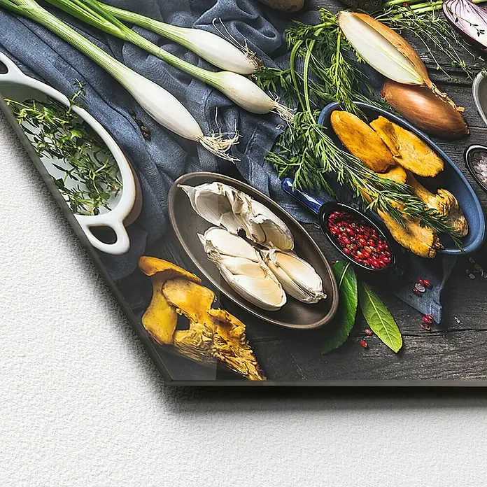ProArt Glasbild - Kitchen Utensils, B x H: 125 x 50 cm - Detailaufnahme