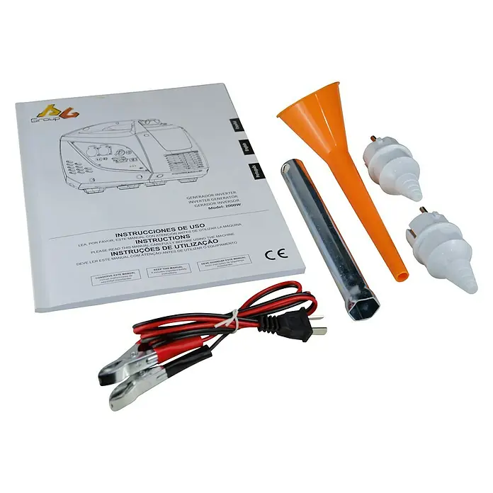 MGA Generador Inverter MG3000i con control remoto - 3.200 W, Volumen del depósito: 6,8 l