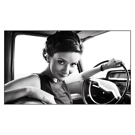 Cuadro de vidrio Girl