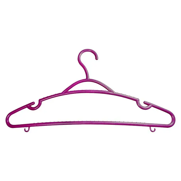 Jocca Percha 10 uds. - Gris/Violeta, Plástico