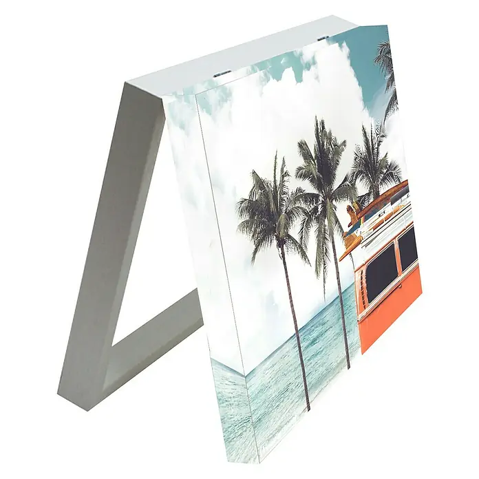 Armario de contadores Decorativo - Palmeras, 42 x 32 cm
