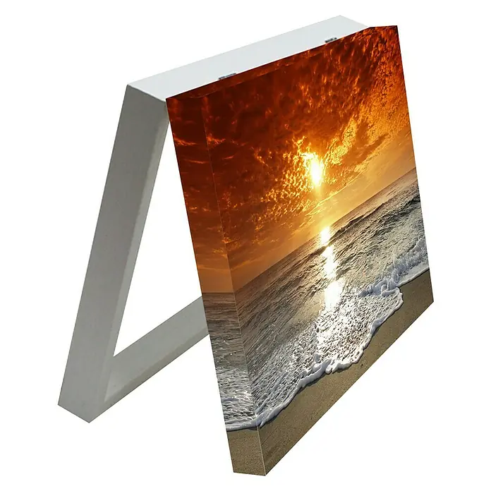 Armario de contadores Decorativo - Puesta de sol, 42 x 32 cm