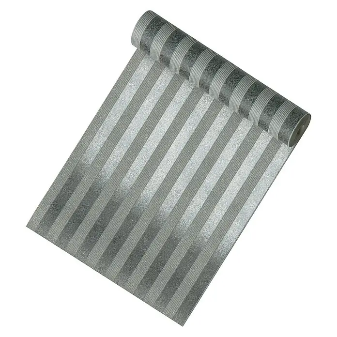 AS Creation Strukturtapete Best of - Grau/Schwarz, Streifen, 10,05 x 0,53 m