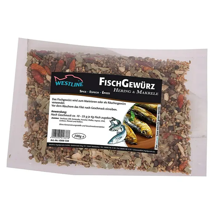 Westline Fischgewürz Hering/Makrele - 100 g - Vorderansicht