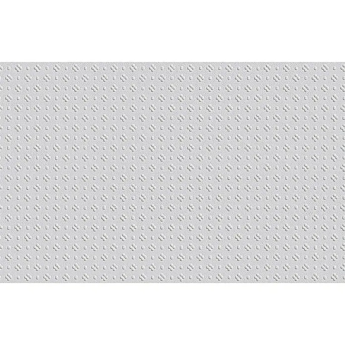 Erfurt Papiertapete Novaboss 385 - Weiß, Grafisch, 10,05 x 0,53 m - Detailaufnahme