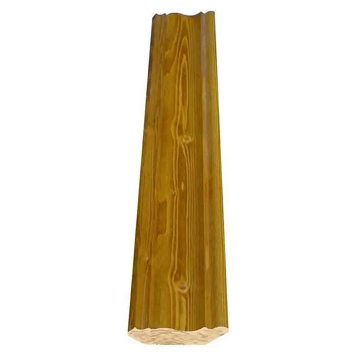 Cornisa teñida - 240 cm x 70 mm x 20 mm, Madera de abeto