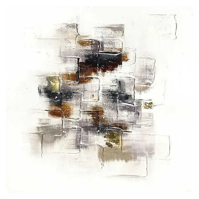 Cuadro pintado a mano - Difuminado, An x Al: 40 x 40 cm
