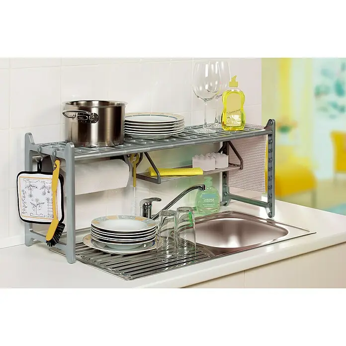 Ruco Regal - L x B x H: 105 x 28 x 39 cm, Anzahl Böden: 2 Stk. - Anwendungsbeispiel