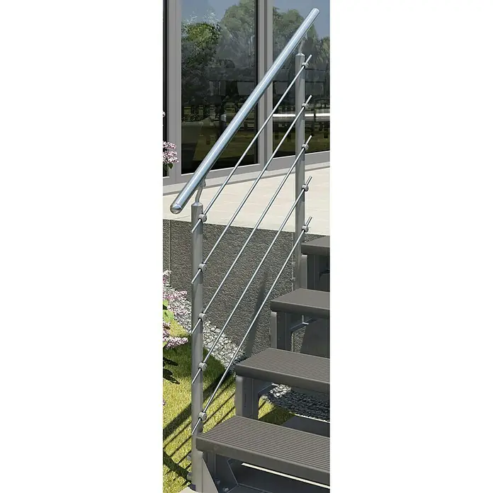Dolle Prova Treppengeländer Gardentop Starterset IV - Geeignet für: 4 Stufen