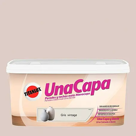 Titanlux Una Capa Pintura para paredes