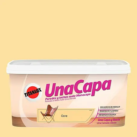 Titanlux Una Capa Pintura para paredes