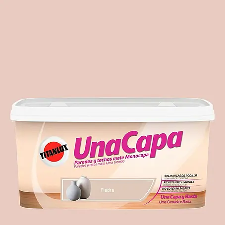 Titanlux Una Capa Pintura para paredes