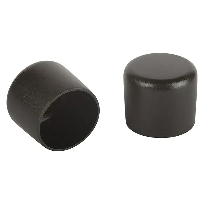 Kapice za cijevi - Promjer: 30 mm, Crne boje - Detaljan prikaz