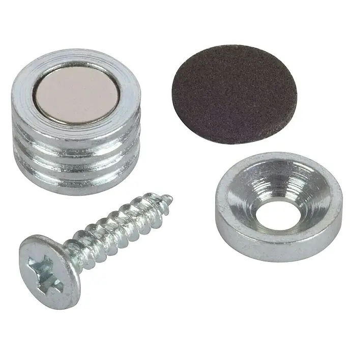Fix-o-moll Cierre magnético - Fuerza de adherencia: 400 g, Ø x Al: 12,7 x 6,4 mm - Primer plano
