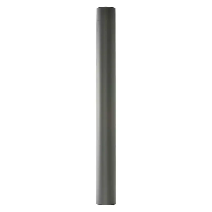 Bertrams Ofenrohr - Ø x L: 80 x 500 mm, Senotherm lackiert, Schwarz