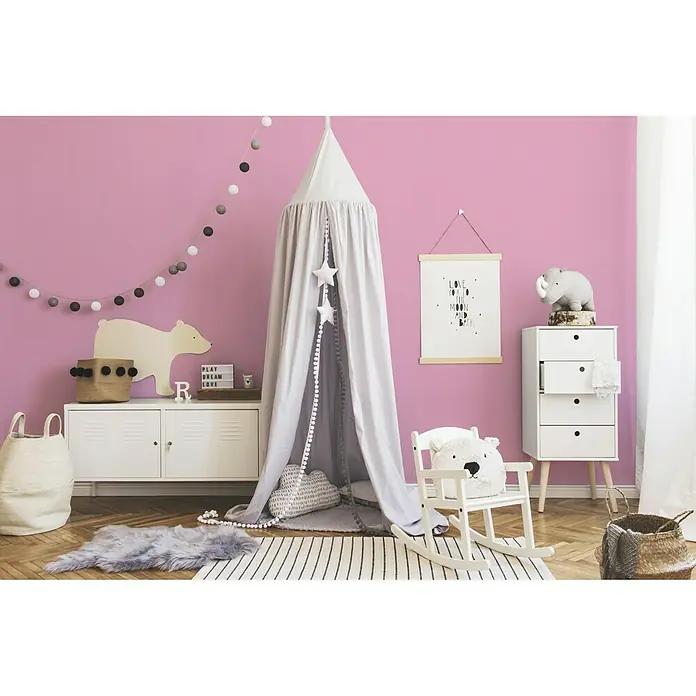 AS Creation Boys And Girls 6 Papiertapete - Pink, Uni, 10,05 x 0,53 m - Stimmungsaufnahme