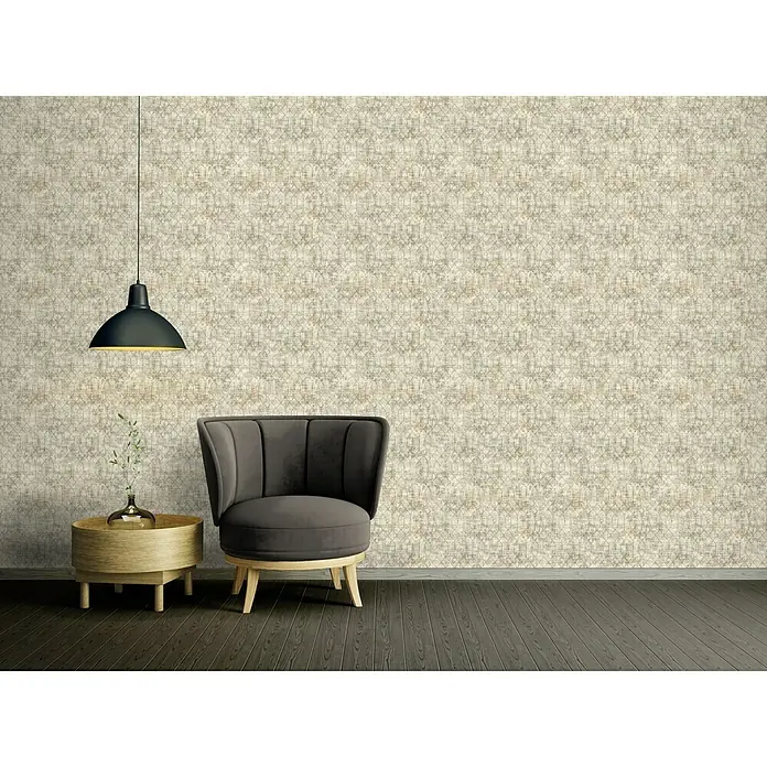 AS Creation Character Vliestapete - Braun/Beige, Grafisch, 10,05 x 0,53 m - Stimmungsaufnahme