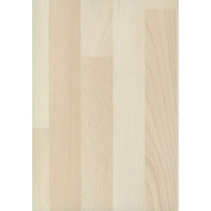 Resopal Encimera de cocina - Block Board Beech, Longitud máxima de la encimera: 365 cm, Espesor: 38 mm, Ancho: 90 cm