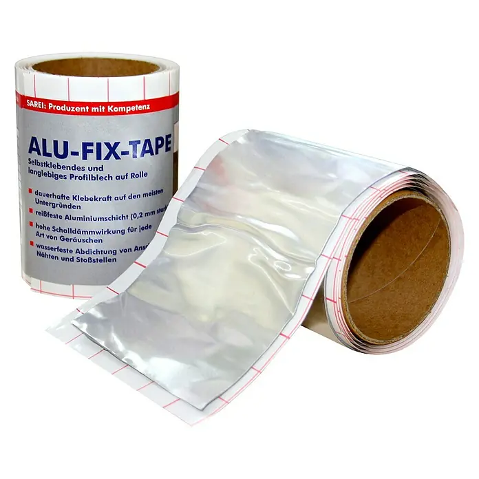 Sarei Aluminiumband - Aluminium, 1 m x 100 mm