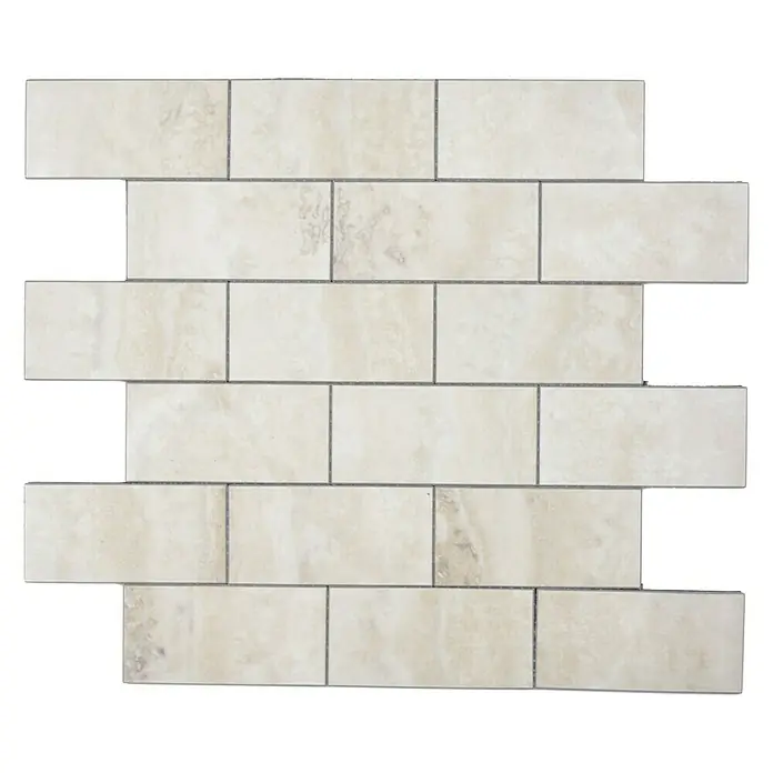 Selbstklebemosaik SAM 4SW16LG - 29,5 x 29 cm, Vinyl, Grau - Vorderansicht