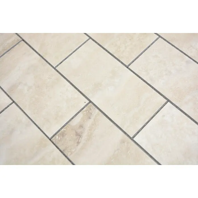 Selbstklebemosaik SAM 4SW16LG - 29,5 x 29 cm, Vinyl, Grau - Detailaufnahme