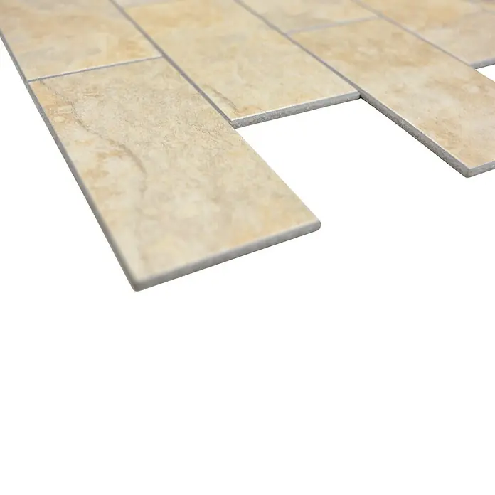 Selbstklebemosaik SAM 4SW14LB - 29,5 x 29 cm, Vinyl, Beige - Vorderansicht