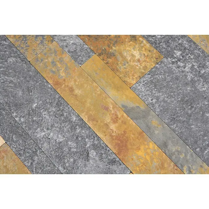Selbstklebemosaik SAM 4GV38MSG - 30 x 30 cm, Vinyl, Gold/Bronze - Detailaufnahme