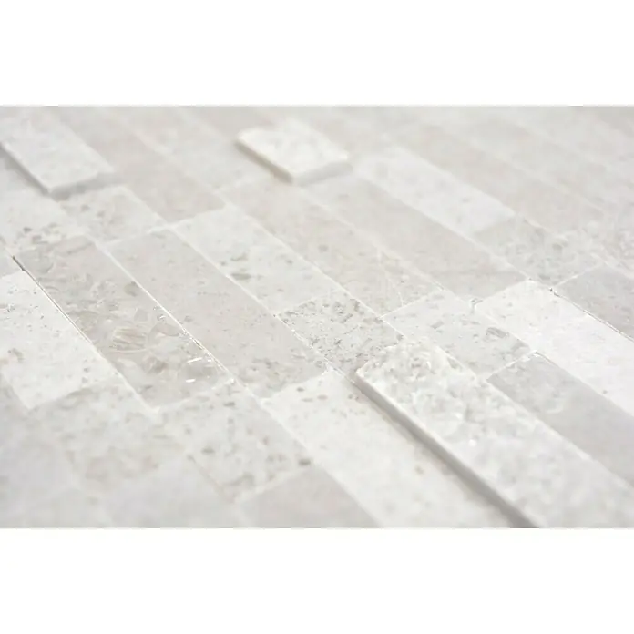 Selbstklebemosaik SAM 4NM32 - 30 x 27,5 cm, Naturstein, Grau - Detailaufnahme