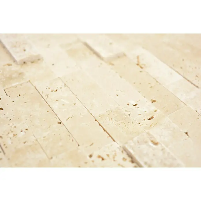 Selbstklebemosaik SAM 4NM42 - 30 x 27,5 cm, Naturstein, Beige - Detailaufnahme