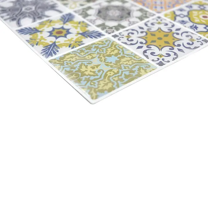 Selbstklebemosaik SVM RETRO - 25,5 x 25,5 cm, Vinyl, Mehrfarbig - Detailaufnahme