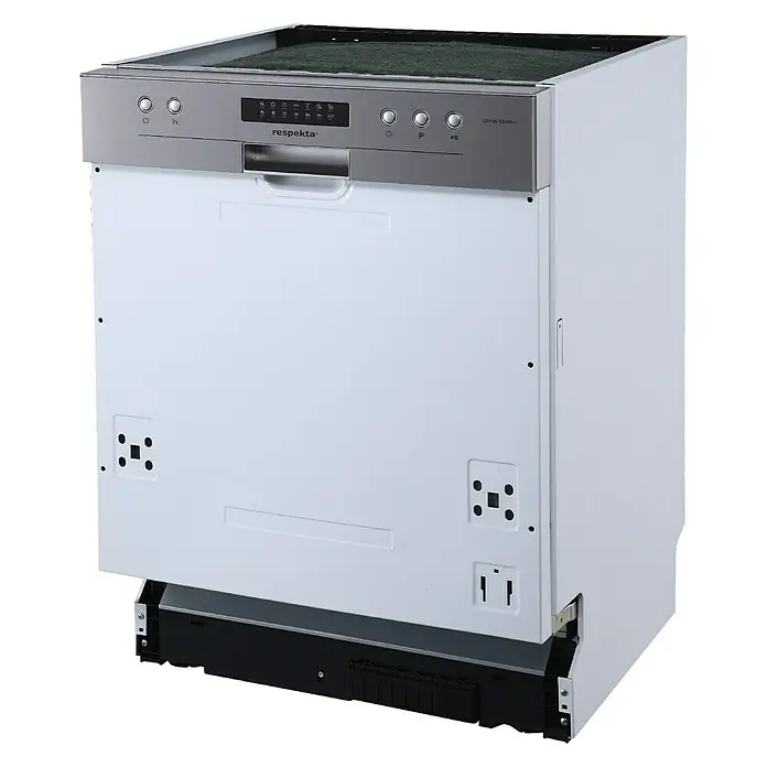 Respekta Winkelküche KBL310ESRS - 172 x 310 cm, Rot - Linke Seitenansicht