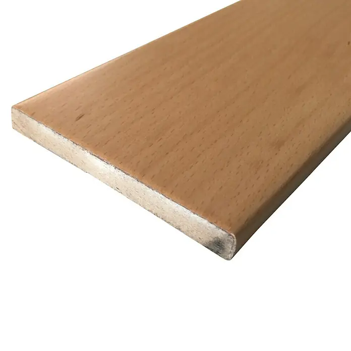 Rufete Tapeta barnizada - 90 x 2.230 mm, Haya, 1 ud.