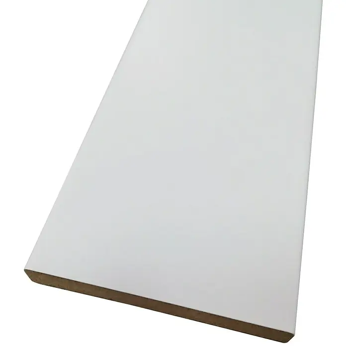 Rufete Tapeta Blanco lacado - 90 x 2.250 mm, Blanco, 1 ud.