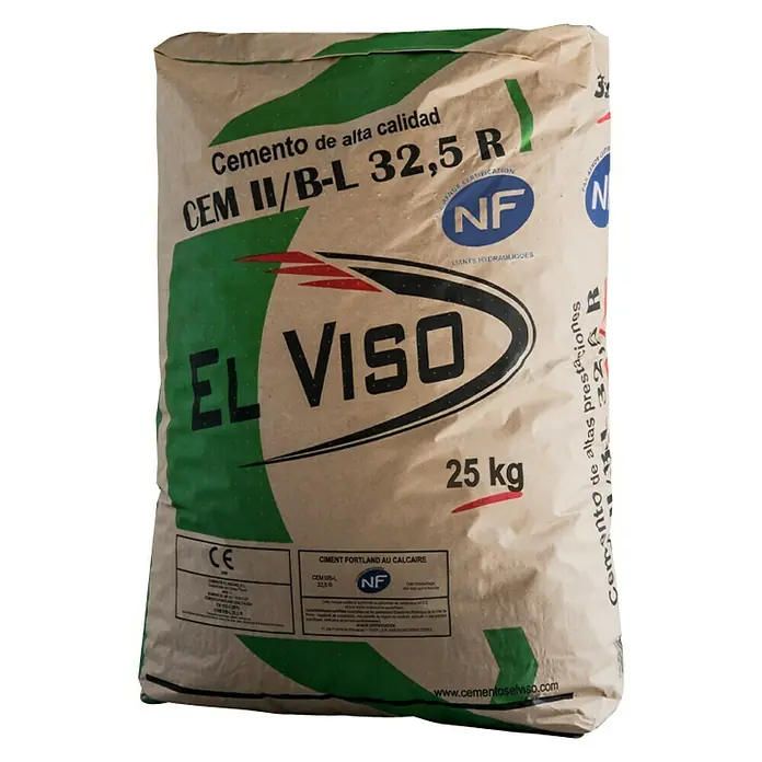 BHS Madrid Cemento Tipo II B-L 32,5R El Viso - 25 kg