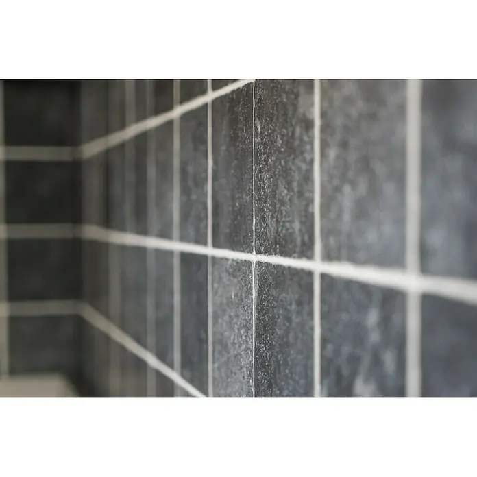 Antiek marmer tegel Nero FNT 46093 - 10 x 10 cm, Zwart, Mat - Close-up