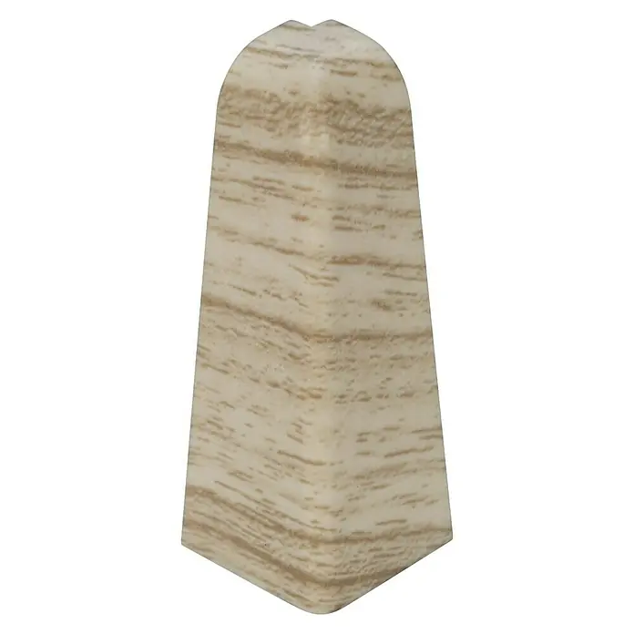 Egger Außenecke - Eiche Hell, 2 Stk., Passend für: Egger Sockelleisten 17 x 60 mm