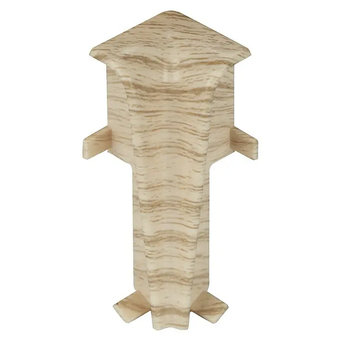 Egger Innenecke - Eiche Hell, 2 Stk., Passend für: Egger Sockelleisten 17 x 60 mm