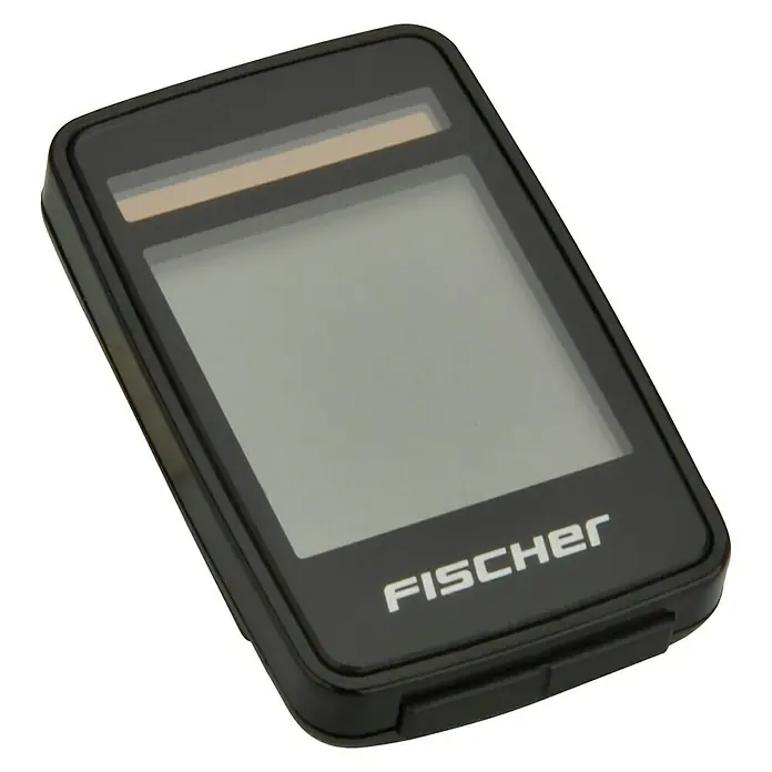 Fischer Fahrradcomputer Funksolar Fit Plus - Hintergrundbeleuchtung, Geeignet für: Alle Fahrradgrößen, Anzahl Funktionen: 27 Stk. - Ansicht von oben
