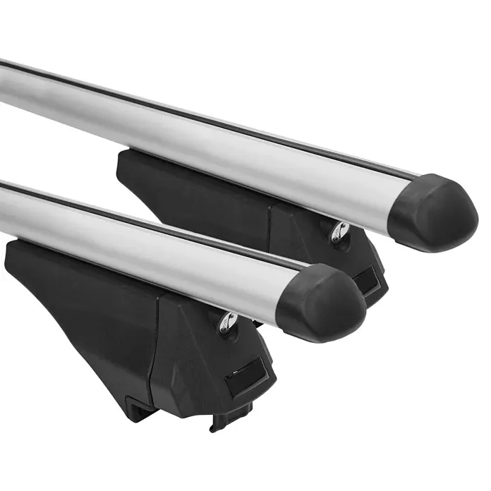 Fischer Relingträger-Set Crossline XL - Traglast: 90 kg, L x B x H: 15 x 131 x 10 cm - Ansicht von oben