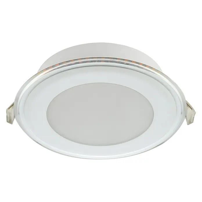 Ugradbena LED svjetiljka Elk - 12 W, Bijele boje, Topla bijela, Promjer: 155 mm