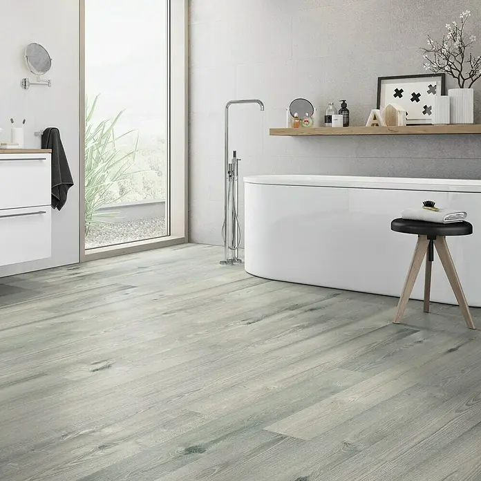 b!design Designboden Aqua Blue Samoa - 1.290 x 203 x 4,5 mm, Landhausdiele