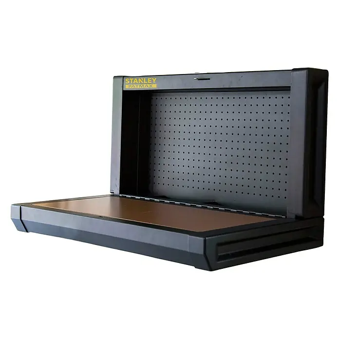 Stanley FatMax Werkbank - L x B x H: 90 x 45 x 20 mm, Schwarz - Rechte Seitenansicht