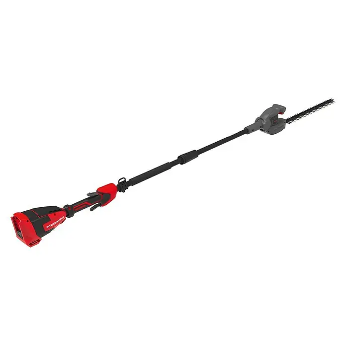 Powerworks Akumulatorske škare za živicu P48 PHT - 48 V, Litij-ionska, Bez akumulatora, Duljina reza: 51 cm