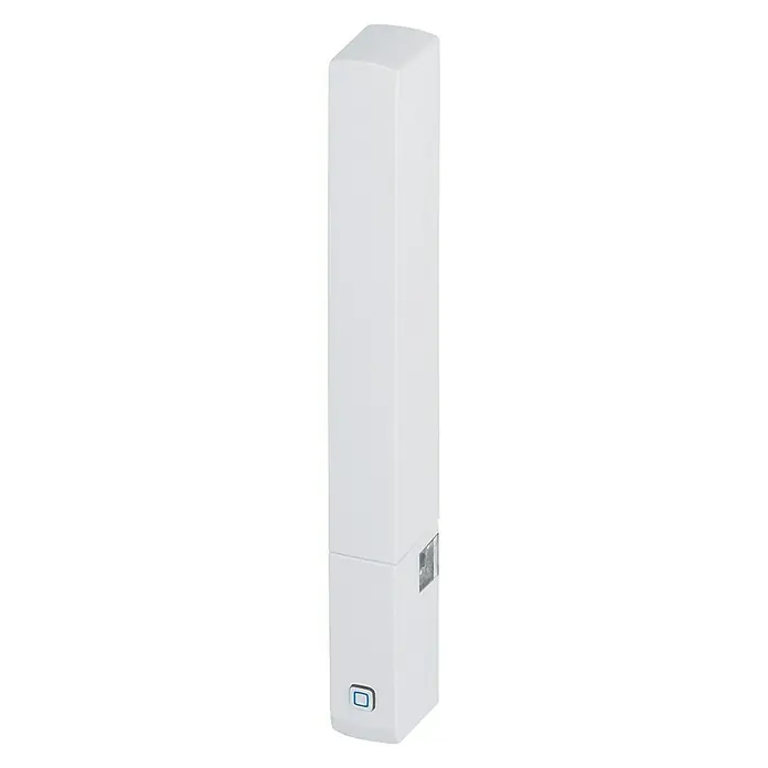 Homematic IP Funk-Fensterkontakt HmIP-SWDO-PL - Weiß, Batteriebetrieben, 2 x 1,6 x 14,7 cm - Linke Seitenansicht