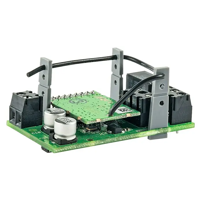 Homematic IP Schaltcontroller HmIP-PCBS - 2,8 x 4,8 x 2,1 cm, Schaltspannung max.: 30 V - Linke Seitenansicht